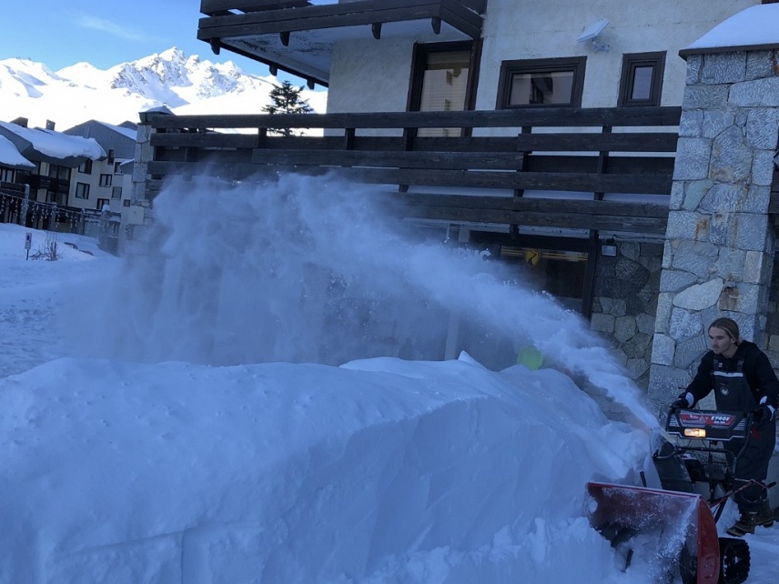 Snow conditions Tignes Sun 16 Dec 2018 - 14:15